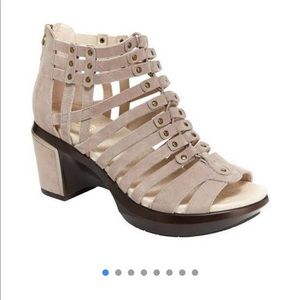 Jambu “Sugar Too Cage” in grey/silver polka dot.